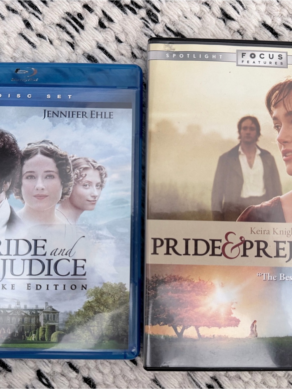 Pride and Prejudice DVD/Blu-ray Set - the original BBC series + the movie
